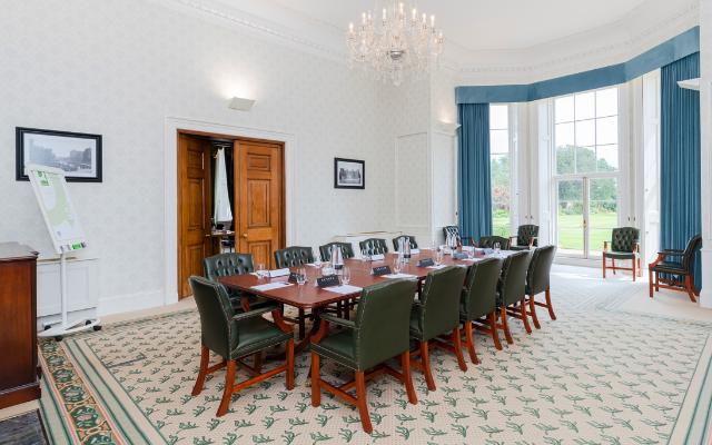 meeting room inside ditton manor in berkshire