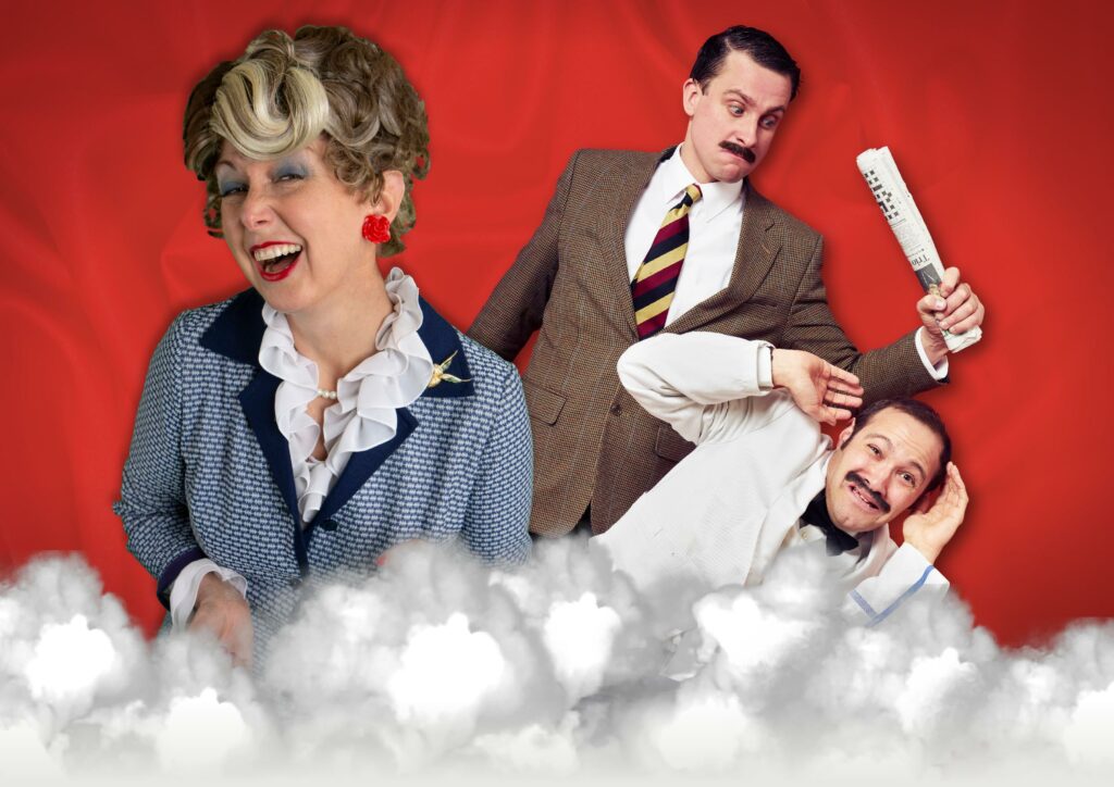 faulty towers the dining experience cast at ditton manor in berkshire