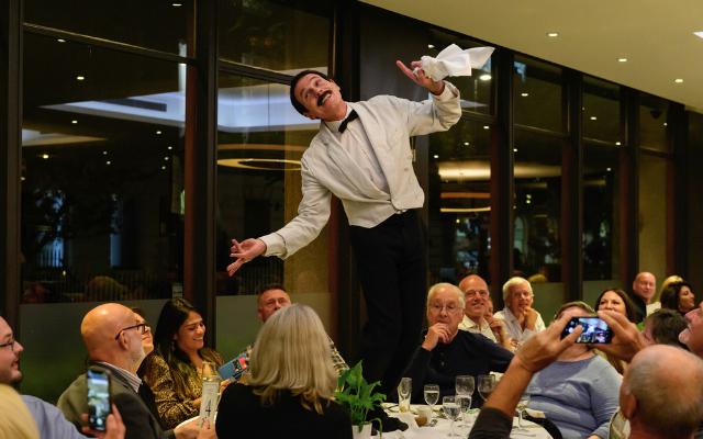 Faulty Towers Experience at Ditton Manor featuring Manuel