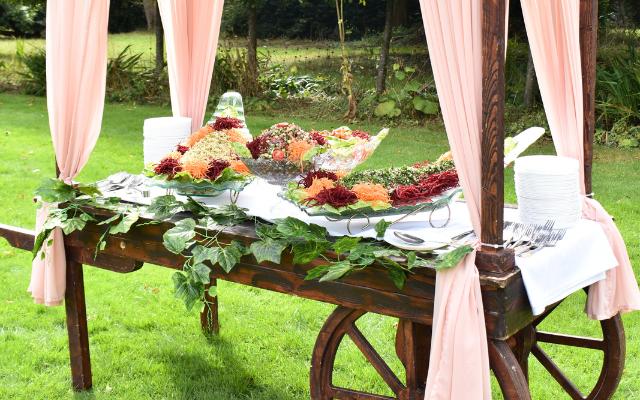 food at Ditton Manor one of the best Indian wedding venues near London