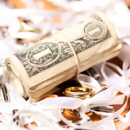 Money throw at wedding reception  African wedding traditions 