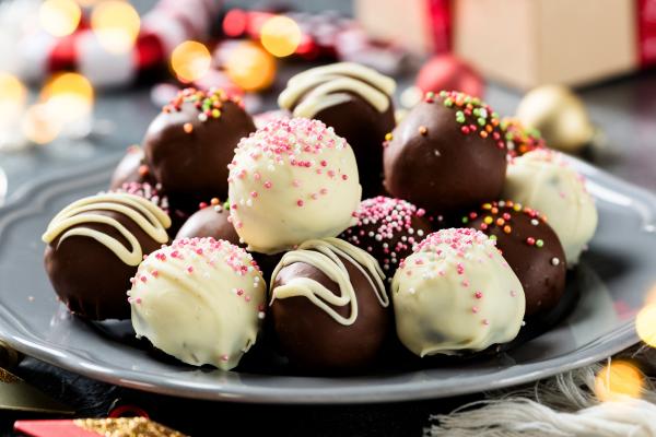 Chocolate Truffle making class, one of the best Work Christmas Party Ideas